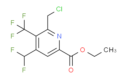 AM66941 | 1361894-19-0 | Ethyl 2-(chloromethyl)-4-(difluoromethyl)-3-(trifluoromethyl)pyridine-6-carboxylate