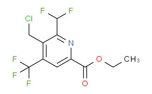 AM66943 | 1361913-77-0 | Ethyl 3-(chloromethyl)-2-(difluoromethyl)-4-(trifluoromethyl)pyridine-6-carboxylate