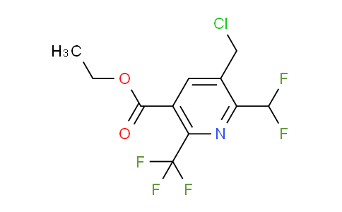 AM66944 | 1361747-25-2 | Ethyl 3-(chloromethyl)-2-(difluoromethyl)-6-(trifluoromethyl)pyridine-5-carboxylate