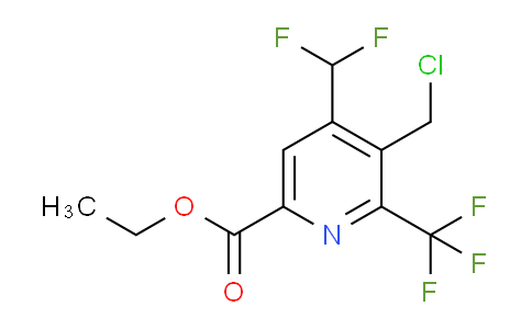 AM66945 | 1361894-42-9 | Ethyl 3-(chloromethyl)-4-(difluoromethyl)-2-(trifluoromethyl)pyridine-6-carboxylate