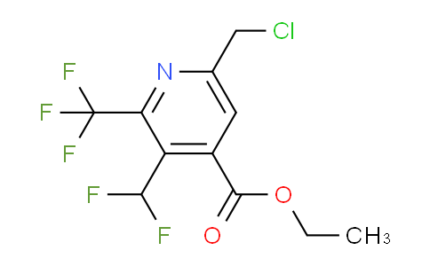 AM66949 | 1361878-18-3 | Ethyl 6-(chloromethyl)-3-(difluoromethyl)-2-(trifluoromethyl)pyridine-4-carboxylate
