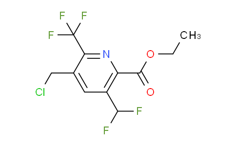 AM66950 | 1361778-85-9 | Ethyl 3-(chloromethyl)-5-(difluoromethyl)-2-(trifluoromethyl)pyridine-6-carboxylate