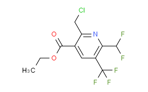AM66957 | 1361716-98-4 | Ethyl 2-(chloromethyl)-6-(difluoromethyl)-5-(trifluoromethyl)pyridine-3-carboxylate