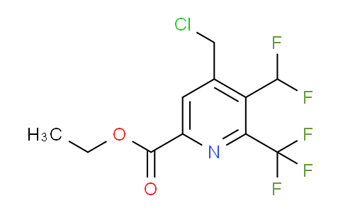 AM66958 | 1361491-75-9 | Ethyl 4-(chloromethyl)-3-(difluoromethyl)-2-(trifluoromethyl)pyridine-6-carboxylate