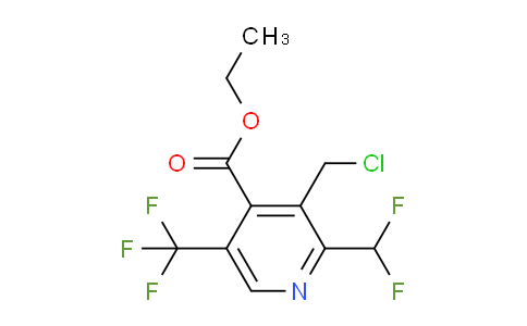 AM66961 | 1361729-98-7 | Ethyl 3-(chloromethyl)-2-(difluoromethyl)-5-(trifluoromethyl)pyridine-4-carboxylate