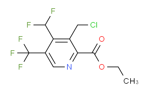 AM66965 | 1361878-27-4 | Ethyl 3-(chloromethyl)-4-(difluoromethyl)-5-(trifluoromethyl)pyridine-2-carboxylate