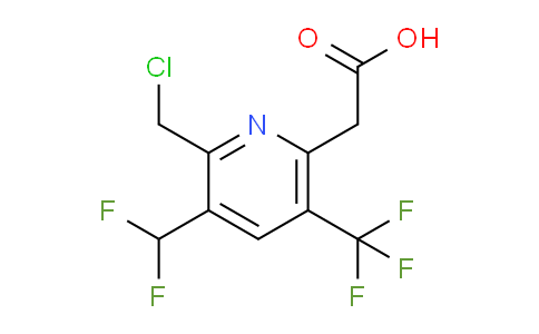 AM66968 | 1361717-16-9 | 2-(Chloromethyl)-3-(difluoromethyl)-5-(trifluoromethyl)pyridine-6-acetic acid