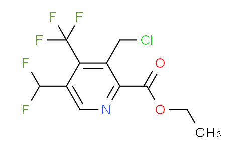 AM66969 | 1361491-68-0 | Ethyl 3-(chloromethyl)-5-(difluoromethyl)-4-(trifluoromethyl)pyridine-2-carboxylate