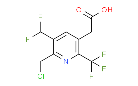 AM66970 | 1361894-65-6 | 2-(Chloromethyl)-3-(difluoromethyl)-6-(trifluoromethyl)pyridine-5-acetic acid