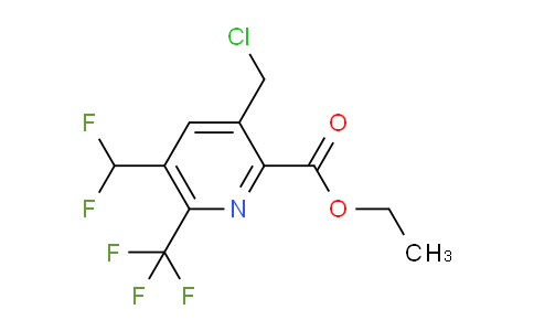 AM66971 | 1361807-07-9 | Ethyl 3-(chloromethyl)-5-(difluoromethyl)-6-(trifluoromethyl)pyridine-2-carboxylate