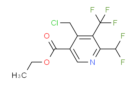 AM66972 | 1361850-76-1 | Ethyl 4-(chloromethyl)-2-(difluoromethyl)-3-(trifluoromethyl)pyridine-5-carboxylate