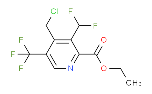 AM66976 | 1361778-92-8 | Ethyl 4-(chloromethyl)-3-(difluoromethyl)-5-(trifluoromethyl)pyridine-2-carboxylate