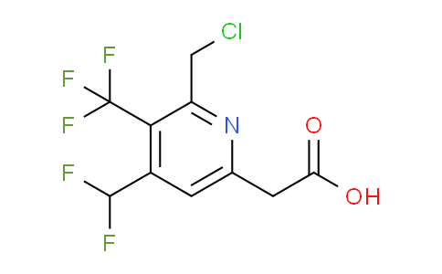 AM66977 | 1361850-99-8 | 2-(Chloromethyl)-4-(difluoromethyl)-3-(trifluoromethyl)pyridine-6-acetic acid
