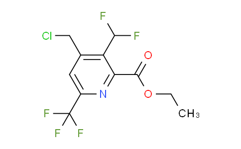 AM66979 | 1361807-12-6 | Ethyl 4-(chloromethyl)-3-(difluoromethyl)-6-(trifluoromethyl)pyridine-2-carboxylate