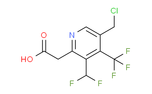 AM66980 | 1361491-98-6 | 5-(Chloromethyl)-3-(difluoromethyl)-4-(trifluoromethyl)pyridine-2-acetic acid