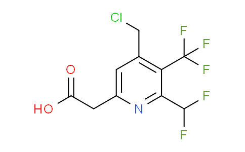 AM66984 | 1361894-83-8 | 4-(Chloromethyl)-2-(difluoromethyl)-3-(trifluoromethyl)pyridine-6-acetic acid
