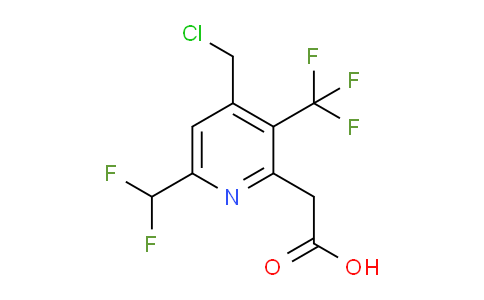 AM66986 | 1361747-49-0 | 4-(Chloromethyl)-6-(difluoromethyl)-3-(trifluoromethyl)pyridine-2-acetic acid