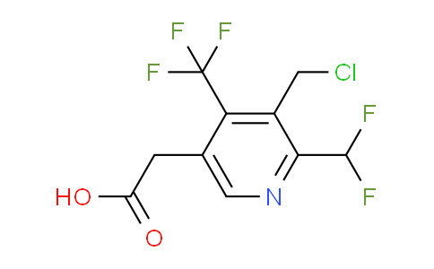 AM66988 | 1361686-39-6 | 3-(Chloromethyl)-2-(difluoromethyl)-4-(trifluoromethyl)pyridine-5-acetic acid