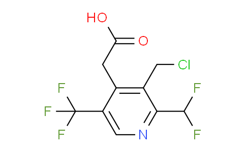 AM66989 | 1361717-23-8 | 3-(Chloromethyl)-2-(difluoromethyl)-5-(trifluoromethyl)pyridine-4-acetic acid