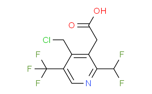 AM66996 | 1361807-38-6 | 4-(Chloromethyl)-2-(difluoromethyl)-5-(trifluoromethyl)pyridine-3-acetic acid