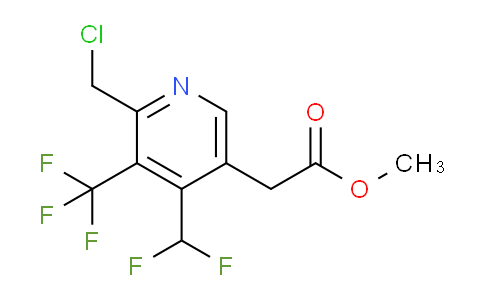 AM67003 | 1361492-08-1 | Methyl 2-(chloromethyl)-4-(difluoromethyl)-3-(trifluoromethyl)pyridine-5-acetate