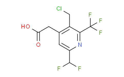 AM67009 | 1361747-53-6 | 3-(Chloromethyl)-6-(difluoromethyl)-2-(trifluoromethyl)pyridine-4-acetic acid
