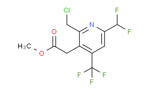 AM67015 | 1361768-17-3 | Methyl 2-(chloromethyl)-6-(difluoromethyl)-4-(trifluoromethyl)pyridine-3-acetate