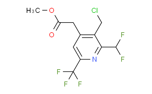 AM67019 | 1361730-62-2 | Methyl 3-(chloromethyl)-2-(difluoromethyl)-6-(trifluoromethyl)pyridine-4-acetate