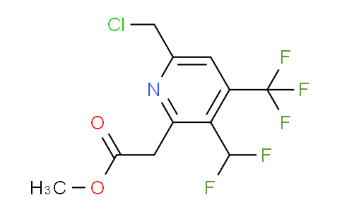 AM67021 | 1361798-76-6 | Methyl 6-(chloromethyl)-3-(difluoromethyl)-4-(trifluoromethyl)pyridine-2-acetate