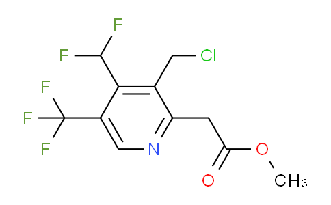 AM67022 | 1361798-82-4 | Methyl 3-(chloromethyl)-4-(difluoromethyl)-5-(trifluoromethyl)pyridine-2-acetate