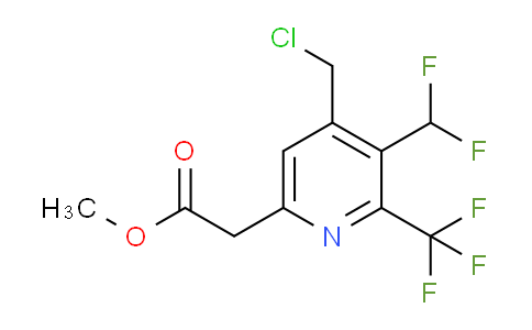 AM67034 | 1361807-73-9 | Methyl 4-(chloromethyl)-3-(difluoromethyl)-2-(trifluoromethyl)pyridine-6-acetate