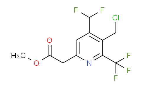 AM67035 | 1361822-38-9 | Methyl 3-(chloromethyl)-4-(difluoromethyl)-2-(trifluoromethyl)pyridine-6-acetate