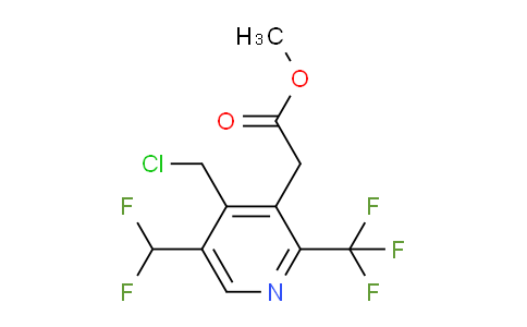 AM67037 | 1361717-49-8 | Methyl 4-(chloromethyl)-5-(difluoromethyl)-2-(trifluoromethyl)pyridine-3-acetate