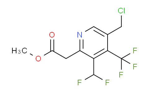 AM67039 | 1361730-68-8 | Methyl 5-(chloromethyl)-3-(difluoromethyl)-4-(trifluoromethyl)pyridine-2-acetate