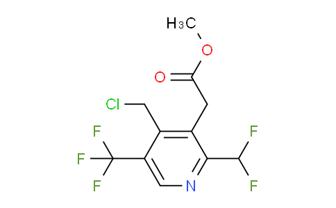 AM67043 | 1361798-86-8 | Methyl 4-(chloromethyl)-2-(difluoromethyl)-5-(trifluoromethyl)pyridine-3-acetate