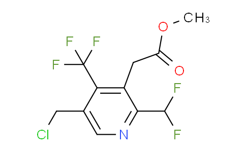 AM67046 | 1361768-40-2 | Methyl 5-(chloromethyl)-2-(difluoromethyl)-4-(trifluoromethyl)pyridine-3-acetate