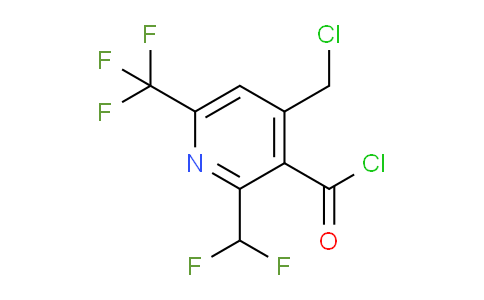 AM67048 | 1361769-13-2 | 4-(Chloromethyl)-2-(difluoromethyl)-6-(trifluoromethyl)pyridine-3-carbonyl chloride