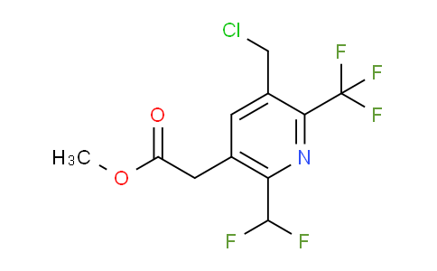 AM67049 | 1361798-92-6 | Methyl 3-(chloromethyl)-6-(difluoromethyl)-2-(trifluoromethyl)pyridine-5-acetate