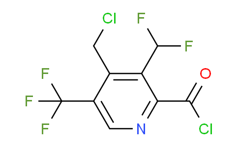 AM67051 | 1361780-11-1 | 4-(Chloromethyl)-3-(difluoromethyl)-5-(trifluoromethyl)pyridine-2-carbonyl chloride