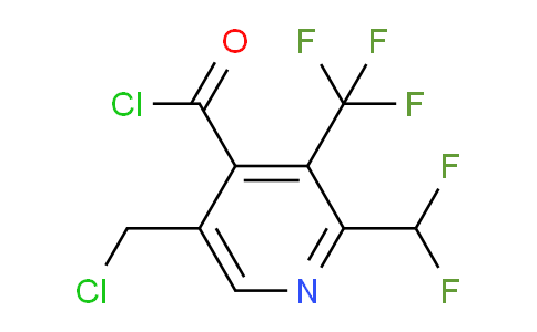 AM67053 | 1361799-35-0 | 5-(Chloromethyl)-2-(difluoromethyl)-3-(trifluoromethyl)pyridine-4-carbonyl chloride