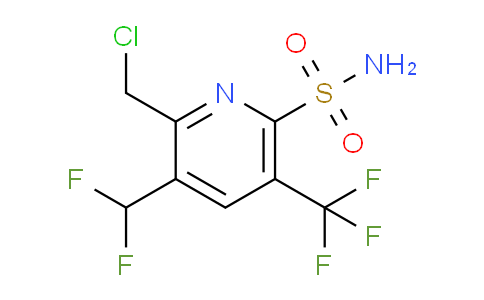 AM67055 | 1361808-86-7 | 2-(Chloromethyl)-3-(difluoromethyl)-5-(trifluoromethyl)pyridine-6-sulfonamide