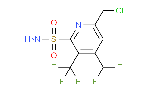 AM67058 | 1361823-88-2 | 6-(Chloromethyl)-4-(difluoromethyl)-3-(trifluoromethyl)pyridine-2-sulfonamide