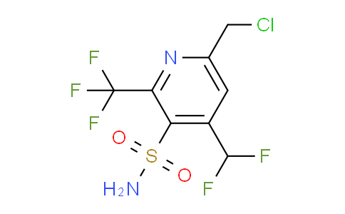 AM67059 | 1361896-26-5 | 6-(Chloromethyl)-4-(difluoromethyl)-2-(trifluoromethyl)pyridine-3-sulfonamide