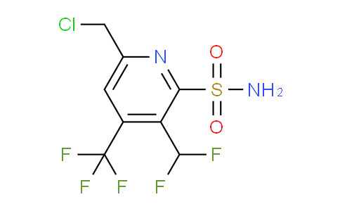 AM67061 | 1361879-94-8 | 6-(Chloromethyl)-3-(difluoromethyl)-4-(trifluoromethyl)pyridine-2-sulfonamide
