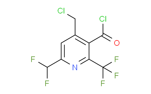 AM67064 | 1361853-29-3 | 4-(Chloromethyl)-6-(difluoromethyl)-2-(trifluoromethyl)pyridine-3-carbonyl chloride