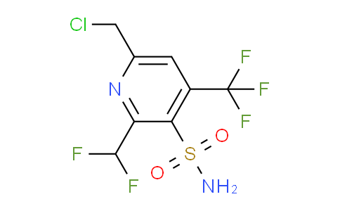 AM67065 | 1361780-71-3 | 6-(Chloromethyl)-2-(difluoromethyl)-4-(trifluoromethyl)pyridine-3-sulfonamide