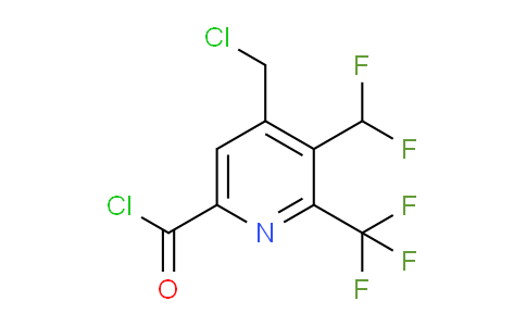 AM67067 | 1361695-40-0 | 4-(Chloromethyl)-3-(difluoromethyl)-2-(trifluoromethyl)pyridine-6-carbonyl chloride