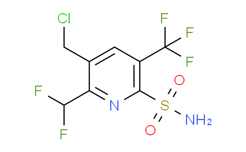 AM67068 | 1361835-61-1 | 3-(Chloromethyl)-2-(difluoromethyl)-5-(trifluoromethyl)pyridine-6-sulfonamide