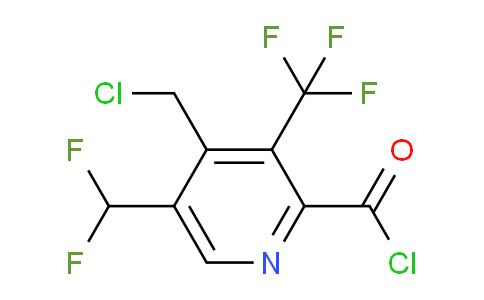 AM67069 | 1361742-50-8 | 4-(Chloromethyl)-5-(difluoromethyl)-3-(trifluoromethyl)pyridine-2-carbonyl chloride
