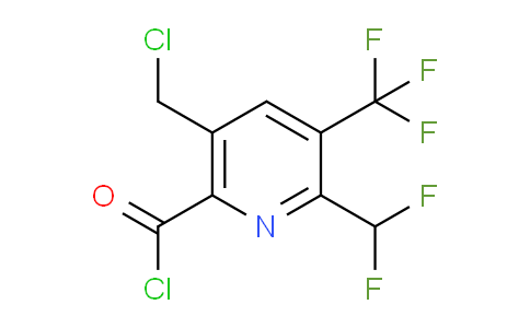 AM67071 | 1361840-46-1 | 5-(Chloromethyl)-2-(difluoromethyl)-3-(trifluoromethyl)pyridine-6-carbonyl chloride